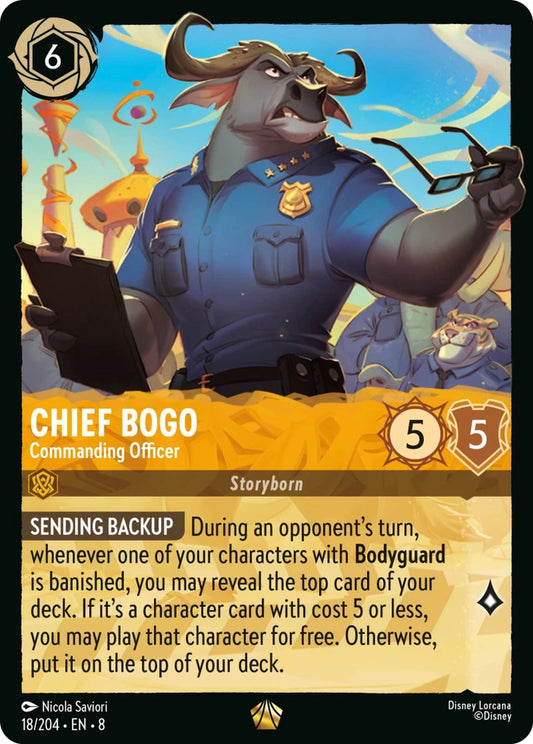 8JAF-18 Chief Bogo - Commanding Officer L