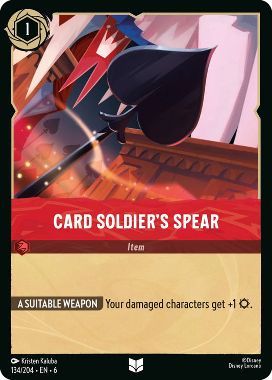 6AZS-134 Card Soldier's Spear UC