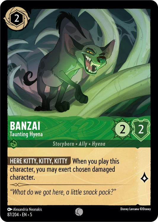 5SSK-87 Banzai - Taunting Hyena C