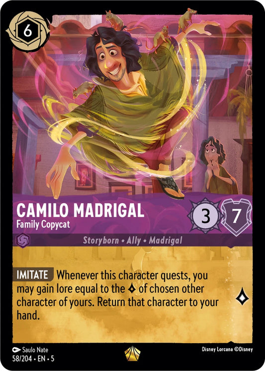 5SSK-58 Camilo Madrigal - Family Copycat L