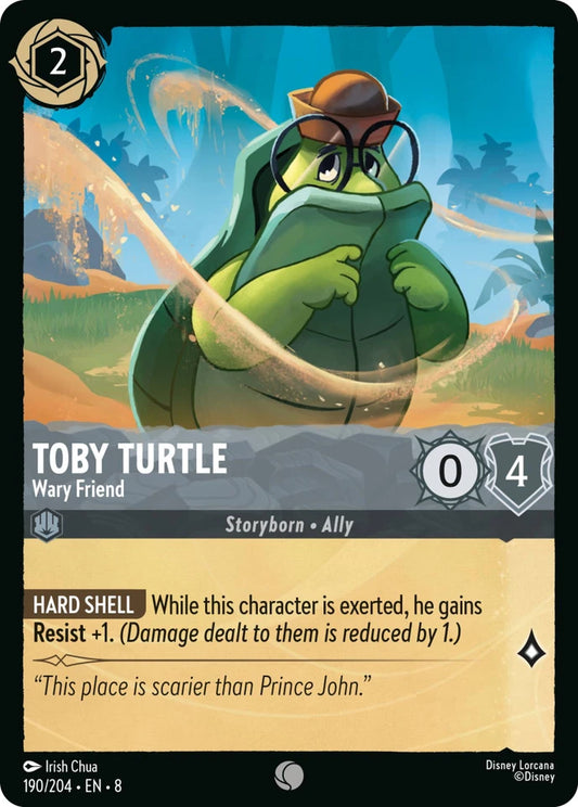 8JAF-190 Toby Turtle - Wary Friend C