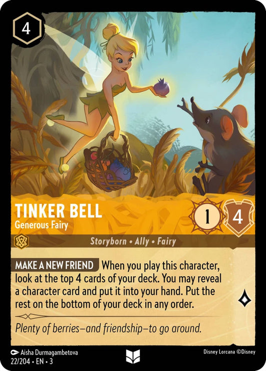 3INK-22 Tinker Bell - Generous Fairy UC