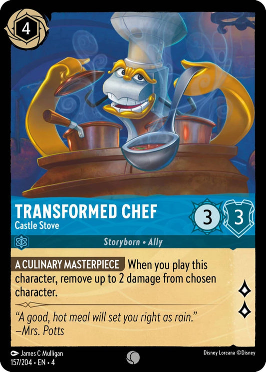 4URS-157 Transformed Chef - Castle Stove C