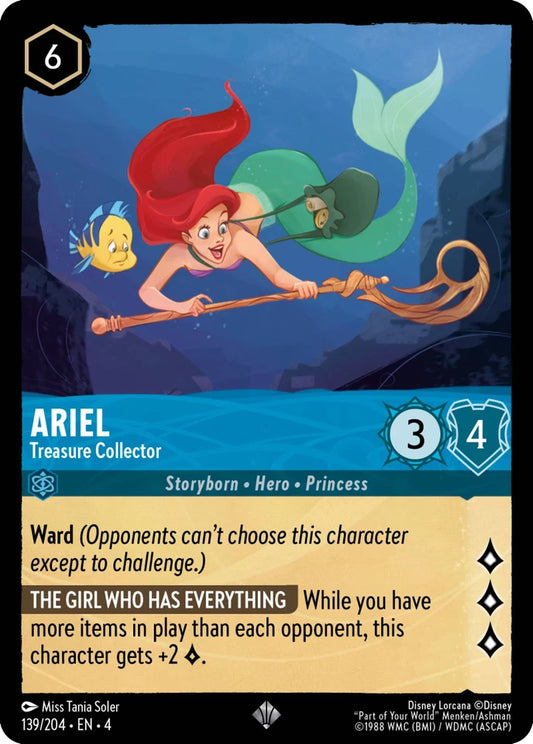 4URS-139 Ariel - Treasure Collector SR