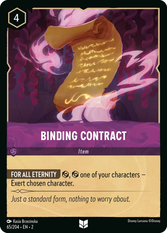 2ROF-65 Binding Contract UC