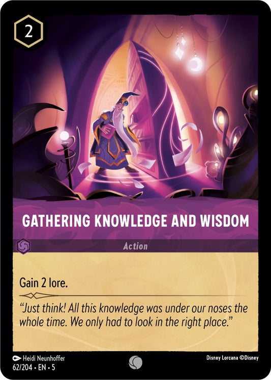 5SSK-62 Gathering Knowledge and Wisdom C