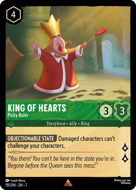 7ARI-111 King of Hearts - Picky Ruler R