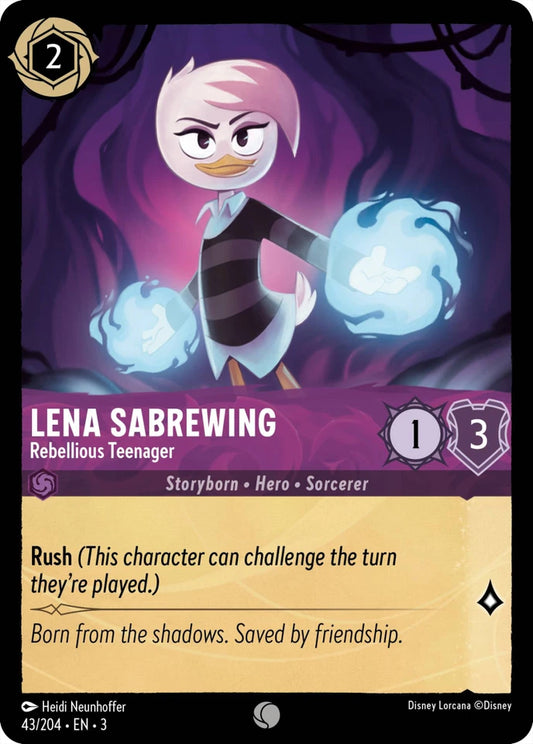 3INK-43 Lena Sabrewing - Rebellious Teenager C