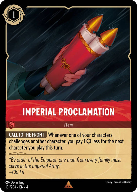 4URS-131 Imperial Proclamation R