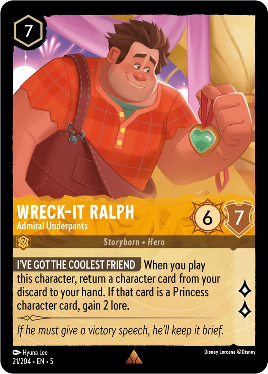 5SSK-21 Wreck‐It Ralph - Admiral Underpants R