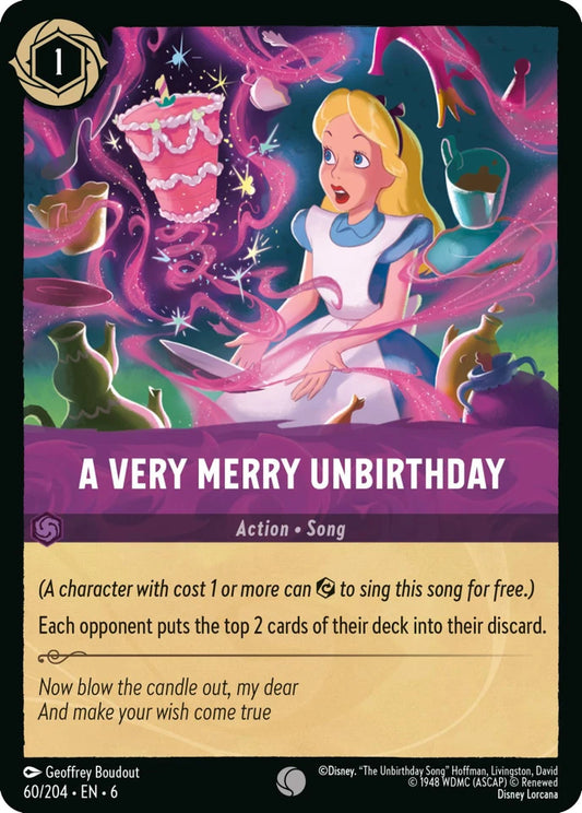6AZS-60 A Very Merry Unbirthday C