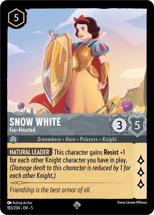 5SSK-183 Snow White - Fair‐Hearted SR