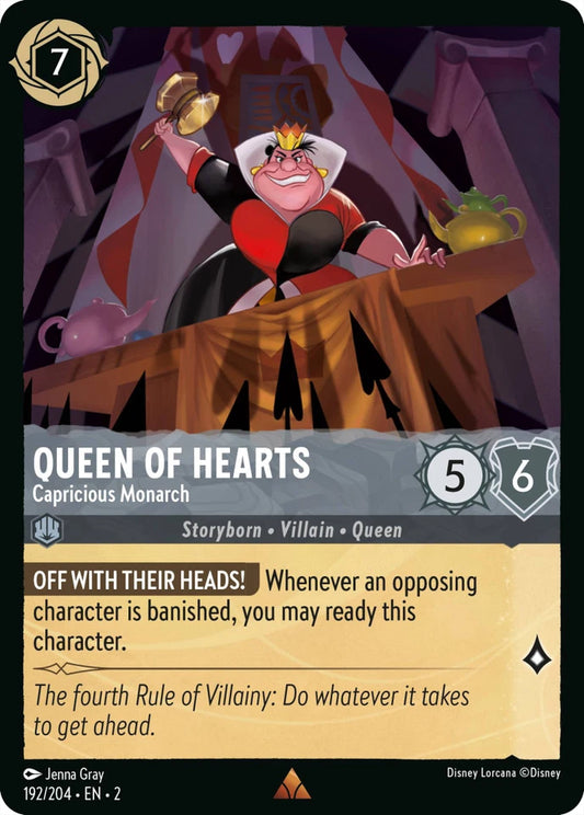 2ROF-192 Queen of Hearts - Capricious Monarch R