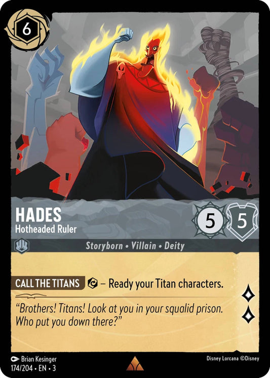 3INK-174 Hades - Hotheaded Ruler R