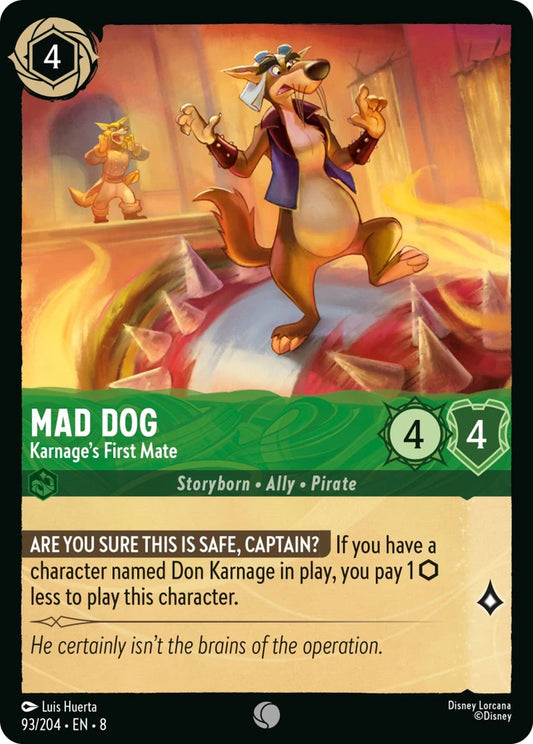 8JAF-93 Mad Dog - Karnage's First Mate C