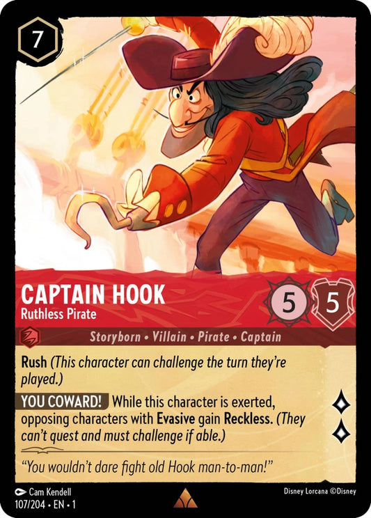 1TFC-107 Captain Hook - Ruthless Pirate R