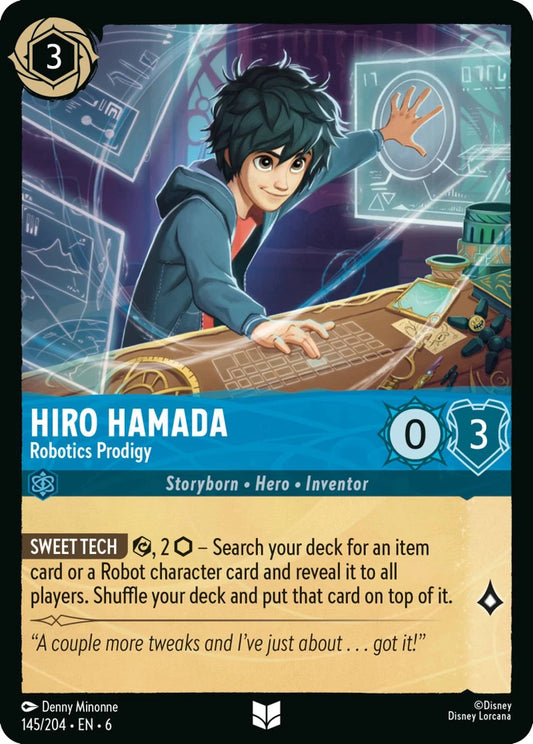 6AZS-145 Hiro Hamada - Robotics Prodigy UC