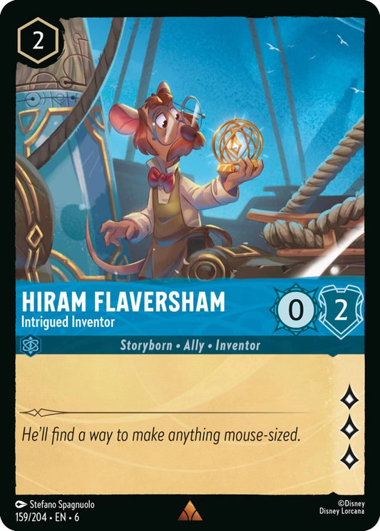 6AZS-159 Hiram Flaversham - Intrigued Inventor R
