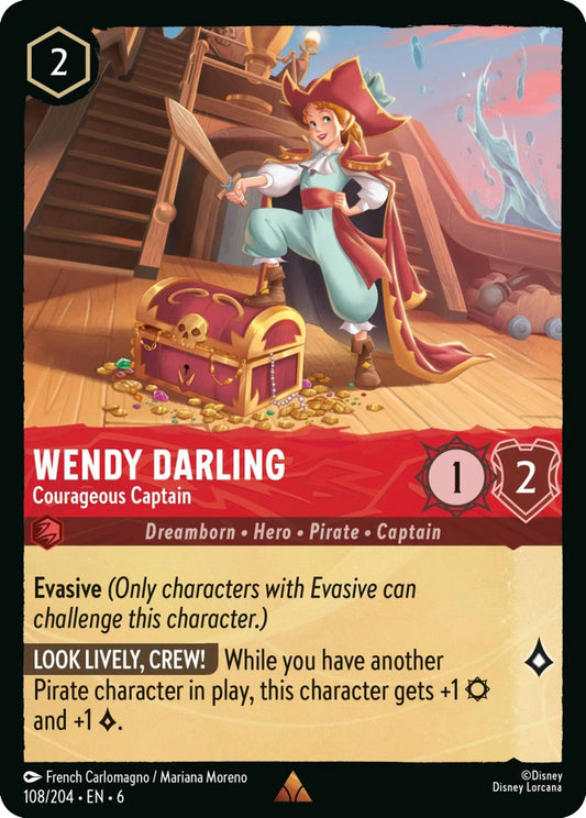 6AZS-108 Wendy Darling - Courageous Captain R