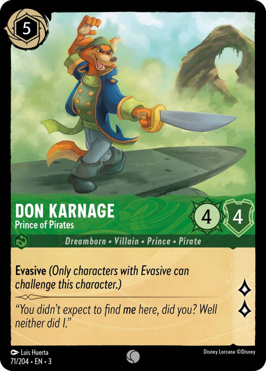 3INK-71 Don Karnage - Prince of Pirates C