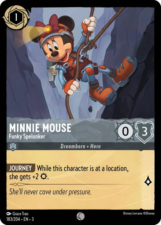 3INK-183 Minnie Mouse - Funky Spelunker C