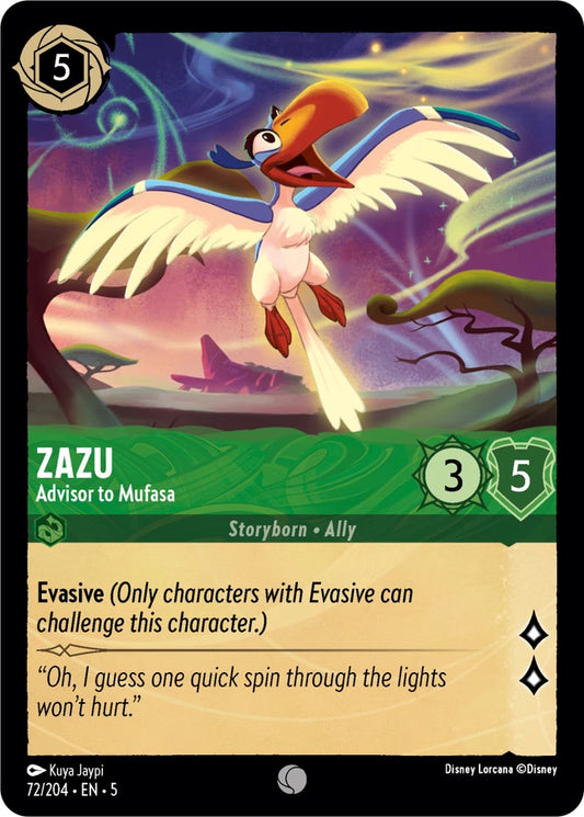 5SSK-72 Zazu - Advisor to Mufasa C