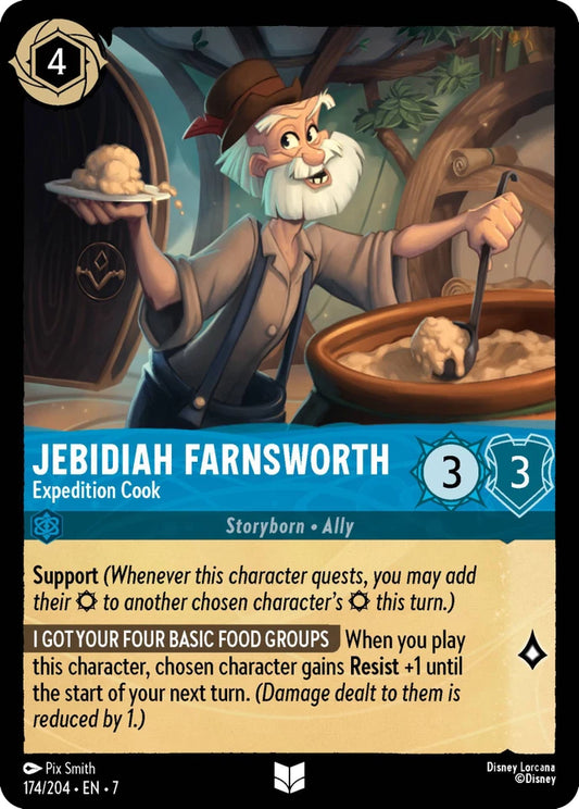 7ARI-174 Jebidiah Farnsworth - Expedition Cook UC