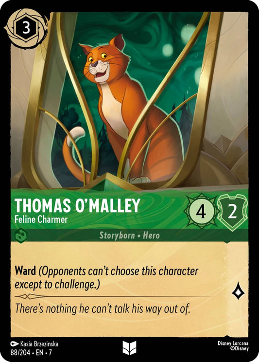 7ARI-88 Thomas O'Malley - Feline Charmer UC