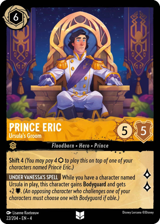 4URS-22 Prince Eric - Ursula's Groom UC