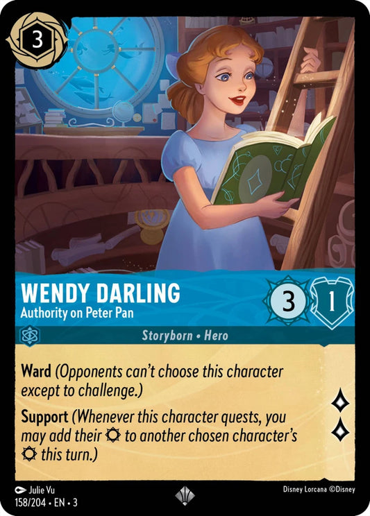 3INK-158 Wendy Darling - Authority on Peter Pan SR