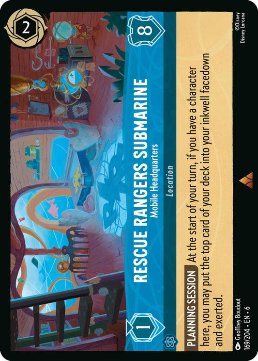 6AZS-169 Rescue Rangers Submarine - Mobile Headquarters R