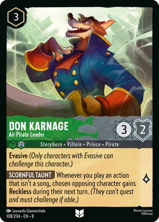 8JAF-108 Don Karnage - Air Pirate Leader UC