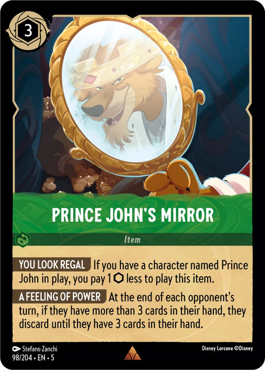 5SSK-98 Prince John's Mirror R