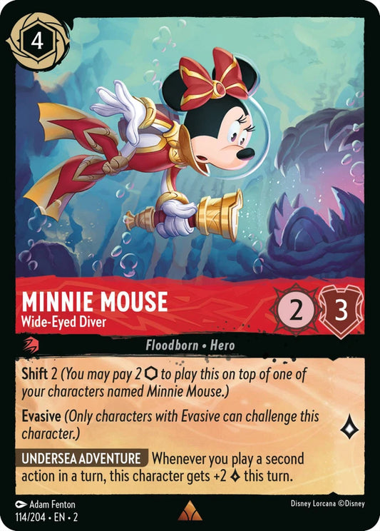 2ROF-114 Minnie Mouse - Wide-Eyed Diver R