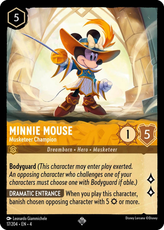 4URS-17 Minnie Mouse - Musketeer Champion SR