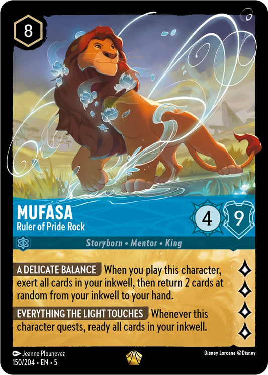 5SSK-150 Mufasa - Ruler of Pride Rock L