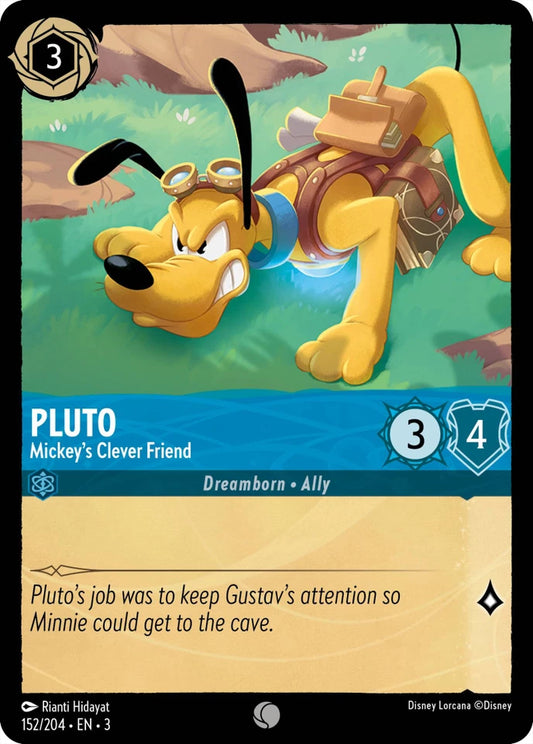3INK-152 Pluto - Mickey's Clever Friend C
