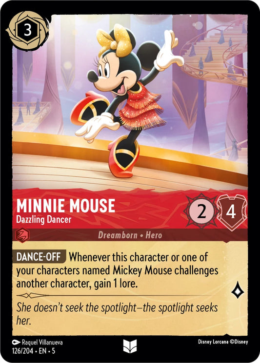 5SSK-126 Minnie Mouse - Dazzling Dancer UC