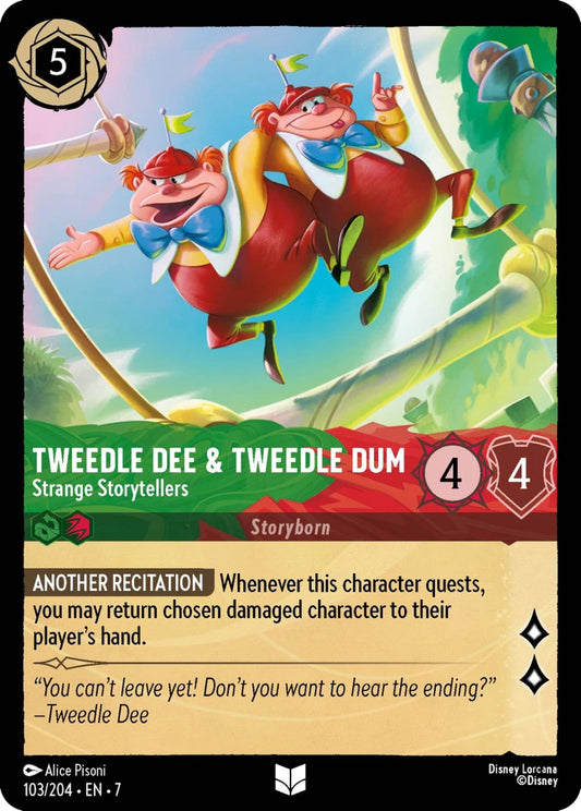 7ARI-103 Tweedle Dee & Tweedle Dum - Strange Storytellers UC