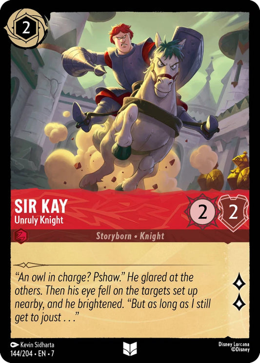 7ARI-144 Sir Kay - Unruly Knight UC