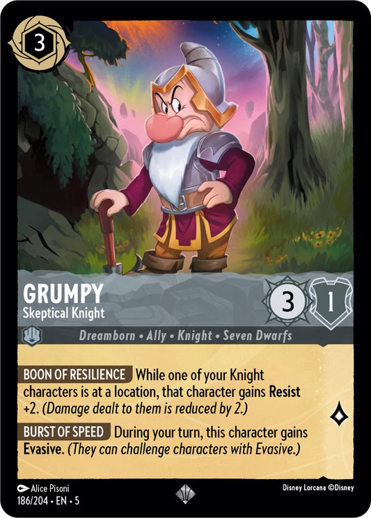 5SSK-186 Grumpy - Skeptical Knight SR