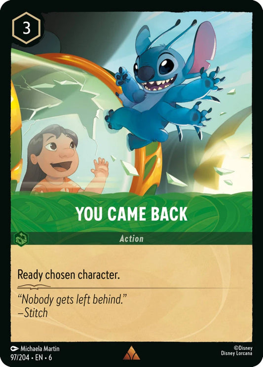 6AZS-97 You Came Back R