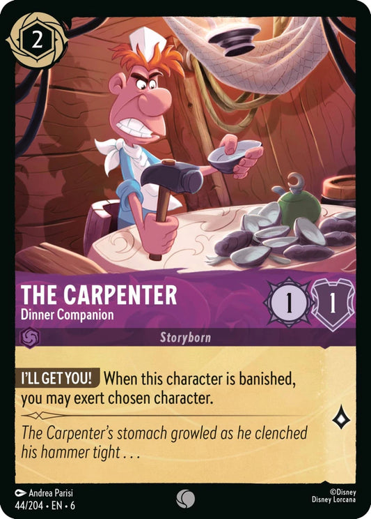 6AZS-44 The Carpenter - Dinner Companion C