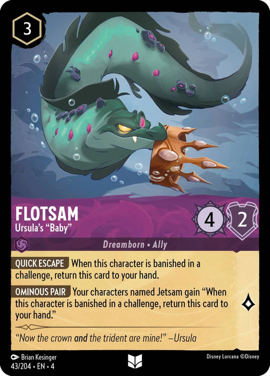 4URS-43 Flotsam - Ursula's "Baby" UC