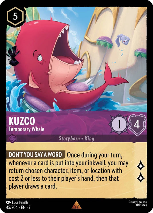 7ARI-45 Kuzco - Temporary Whale R