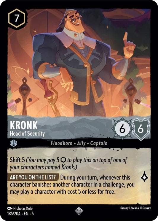 5SSK-185 Kronk - Head of Security SR