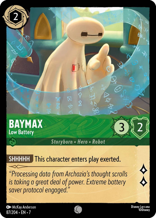 7ARI-87  Baymax - Low Battery C