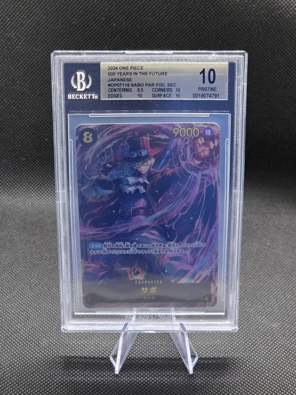 BGS 10 Sabo OP07-118 500 Years into the Future Japanese