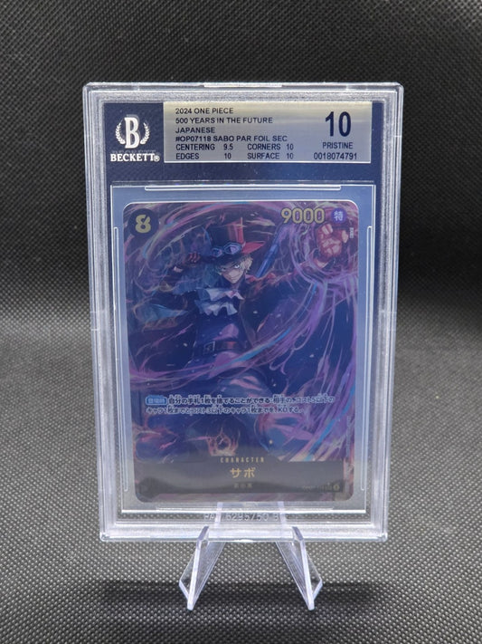 BGS 10 Sabo OP07-118 500 Years into the Future Japanese