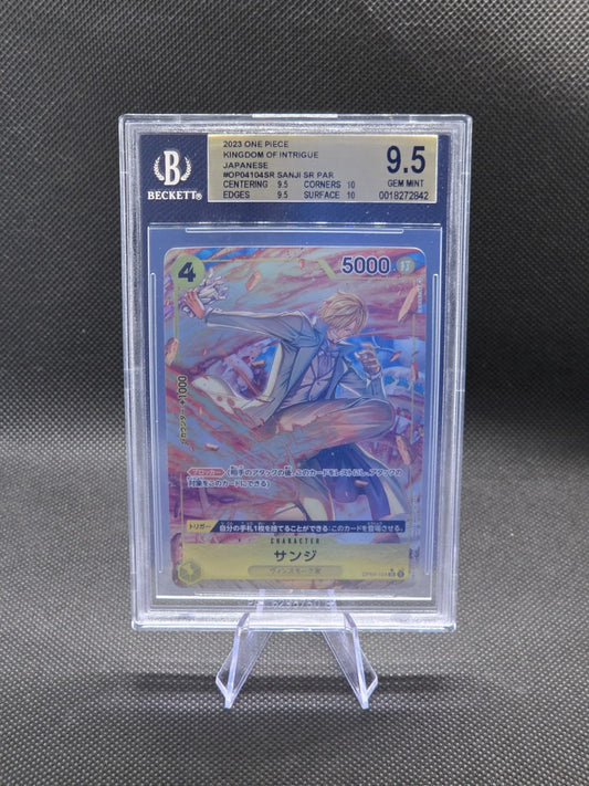 BGS 9.5 Sanji Op04-104 Kingdoms of Intrigue Japanese